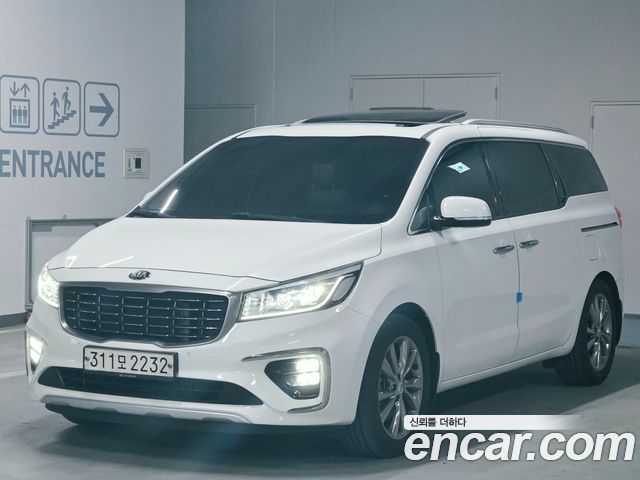 Kia Carnival из Кореи Encar