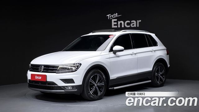 Volkswagen Tiguan из Кореи Encar