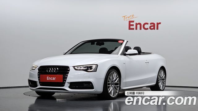 Audi A5 40 TFSI Quattro Cabriolet 8F7 — пробег 128 514 км — фото 1 из 5