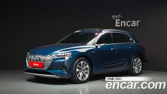 Audi e-tron из Кореи Encar