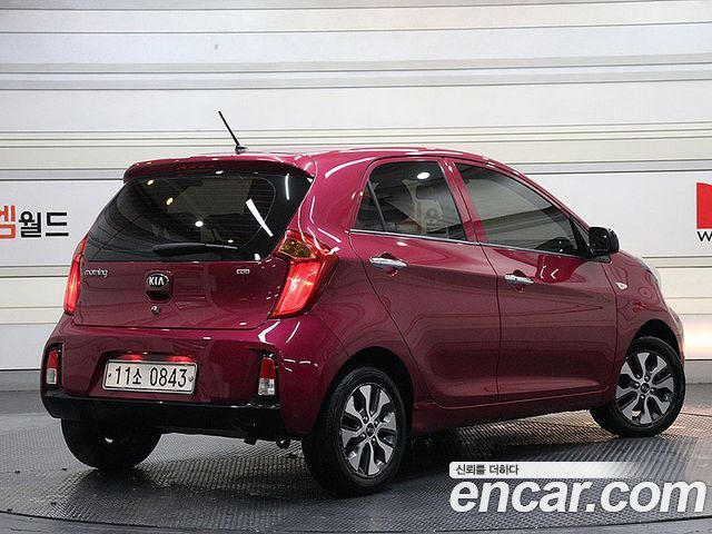 Kia morning из Кореи Encar