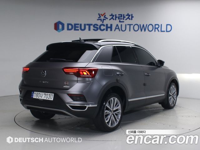 Volkswagen T-Roc из Кореи Encar