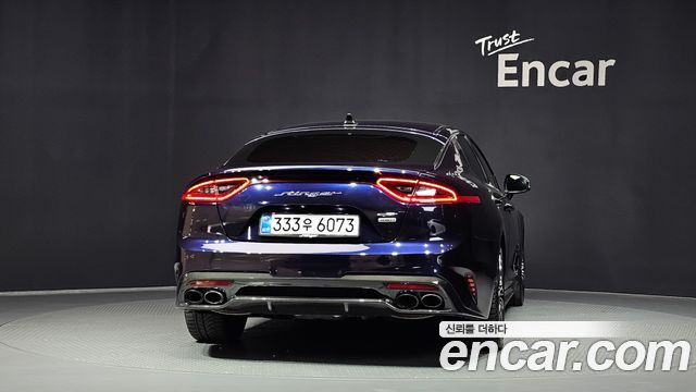 Kia Stinger из Кореи Encar