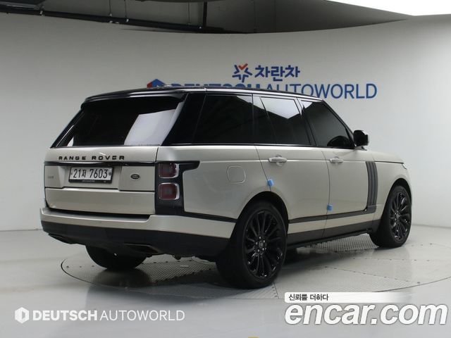 Land Rover Range Rover из Кореи Encar