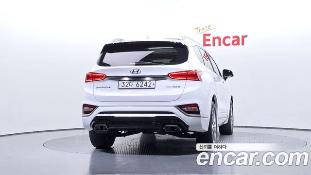 Hyundai Santafe из Кореи Encar
