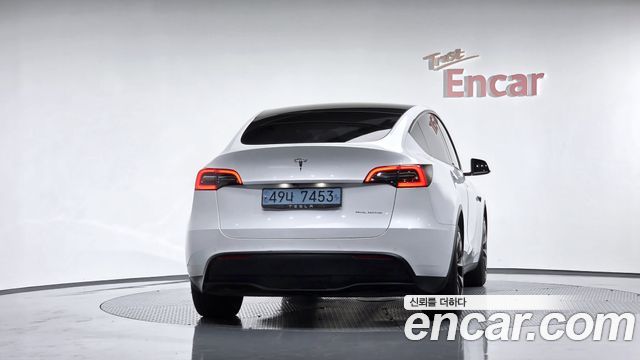 Tesla Model Y из Кореи Encar