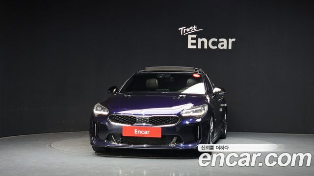 Kia Stinger из Кореи Encar