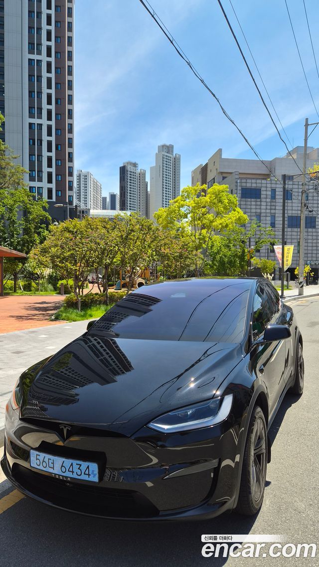 Tesla Model X из Кореи Encar