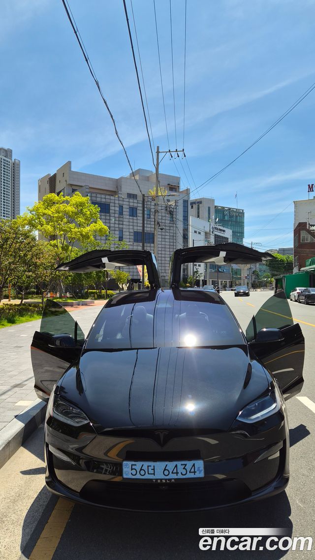 Tesla Model X из Кореи Encar