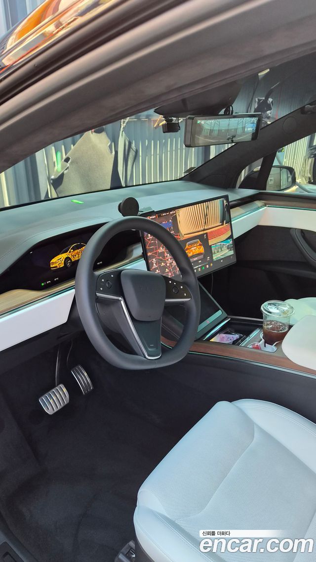 Tesla Model X из Кореи Encar