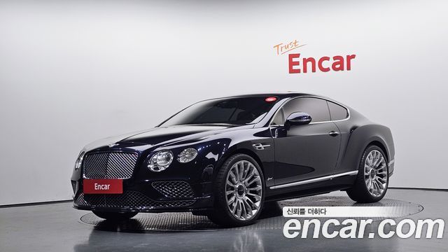 Bentley Continental из Кореи Encar