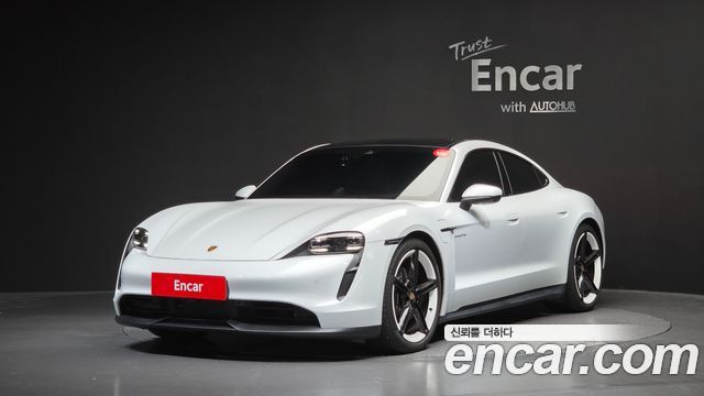 Porsche Taycan из Кореи Encar