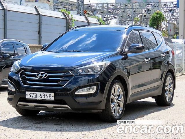 Hyundai Santafe из Кореи Encar