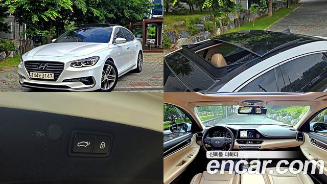 Hyundai Grandeur из Кореи Encar