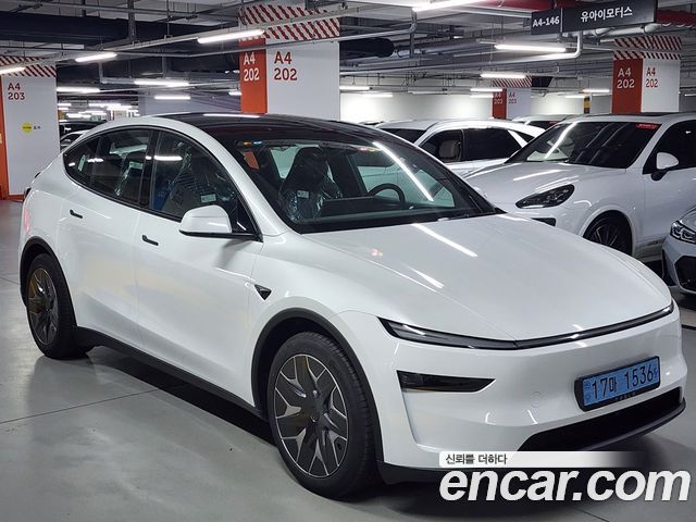 Tesla Model Y из Кореи Encar
