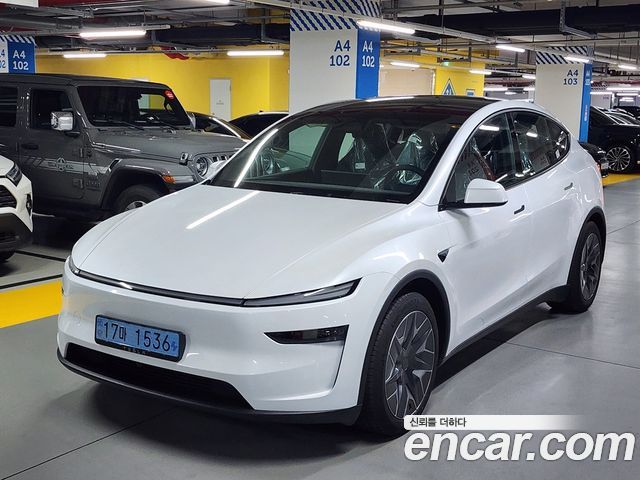 Tesla Model Y из Кореи Encar