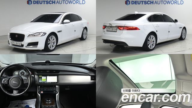 Jaguar XF из Кореи Encar