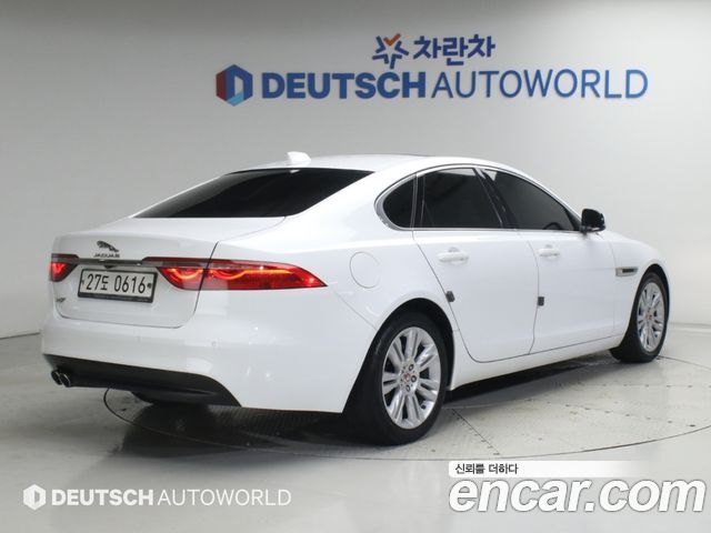 Jaguar XF из Кореи Encar