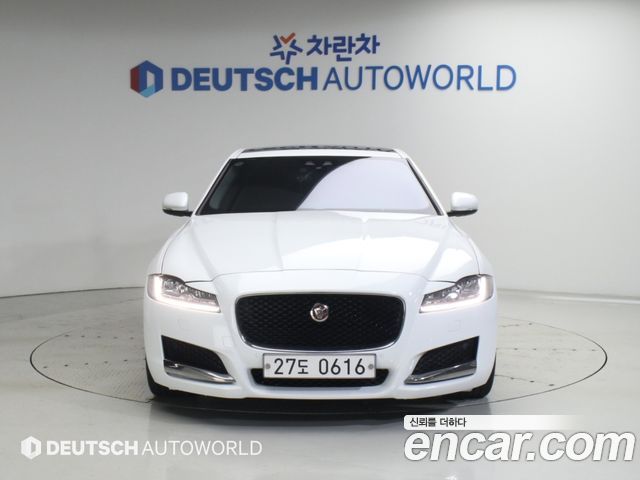 Jaguar XF из Кореи Encar