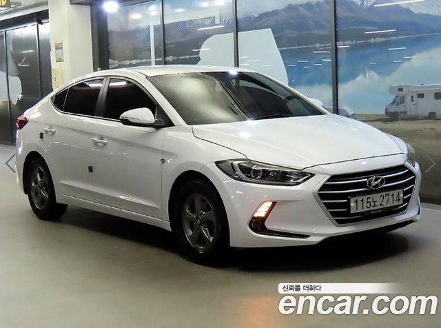 Hyundai AVANTE 1.6 LPI Smart (Rental Car) — пробег 130 884 км — фото 1 из 5