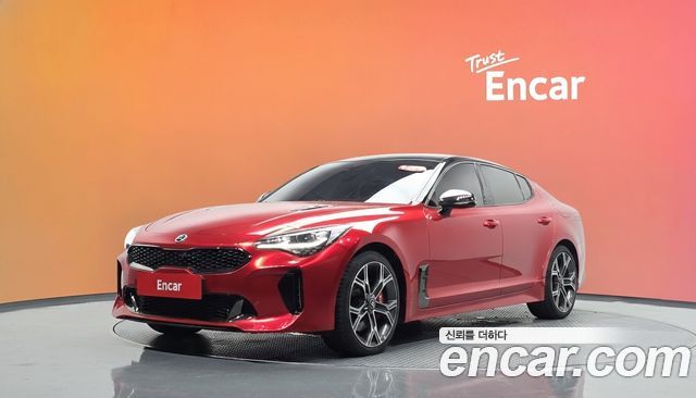 Kia Stinger из Кореи Encar