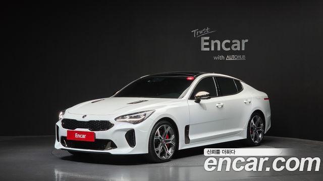Kia Stinger из Кореи Encar