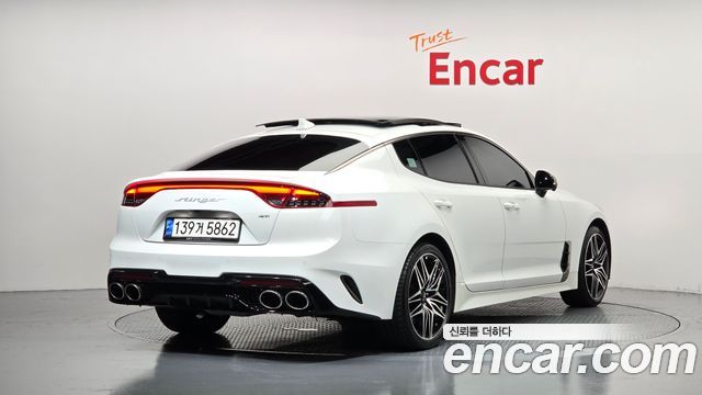 Kia Stinger из Кореи Encar