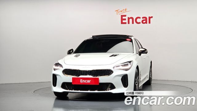Kia Stinger из Кореи Encar