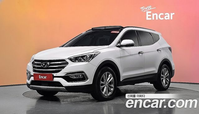 Hyundai Santafe из Кореи Encar