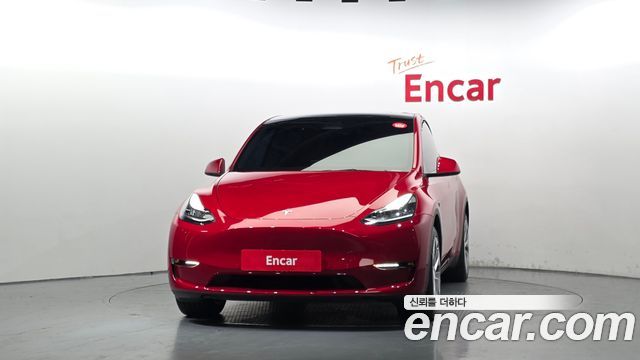 Tesla Model Y из Кореи Encar