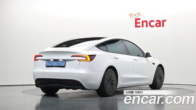 Tesla Model 3 из Кореи Encar
