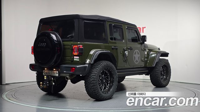 Jeep Wrangler 2.0 Overland 4Door Sarge Edition — пробег 52 489 км — фото 2 из 5