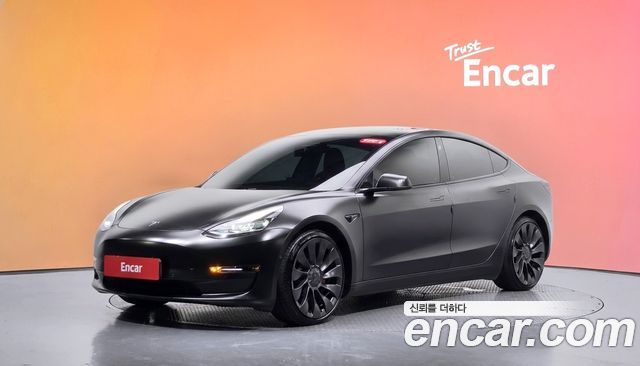 Tesla Model 3 из Кореи Encar