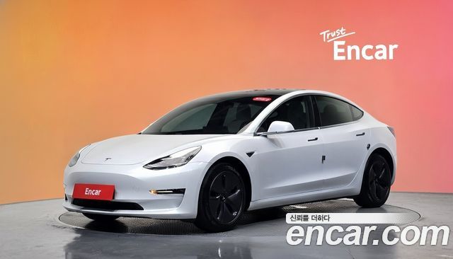 Tesla Model 3 из Кореи Encar