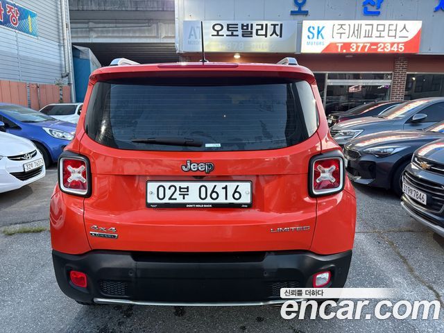 Jeep Renegade из Кореи Encar