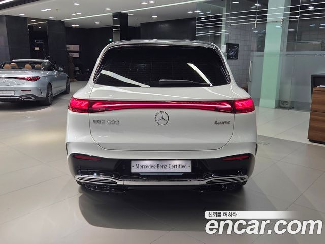 Mercedes-Benz EQS EQS580 4MATIC — пробег 16 680 км — фото 4 из 5