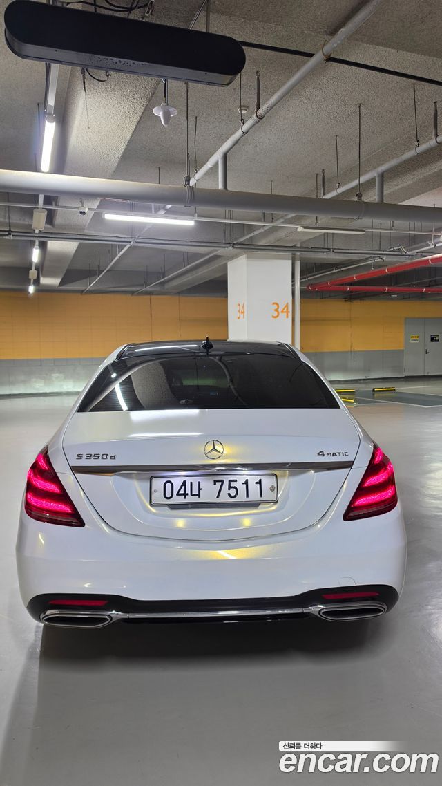 Mercedes-Benz S-Class S350 d 4MATIC AMG Line — пробег 138 900 км — фото 4 из 5