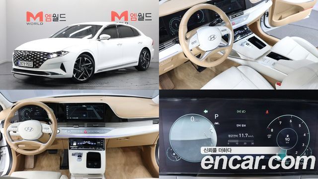 Hyundai Grandeur из Кореи Encar