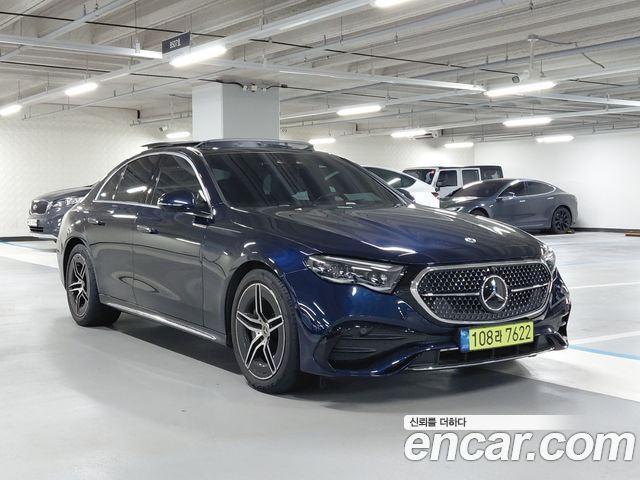 Mercedes-Benz E-Class E300 4MATIC AMG Line — пробег 7 602 км — фото 1 из 5