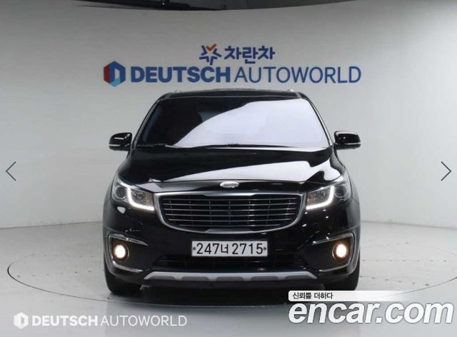 Kia Carnival из Кореи Encar