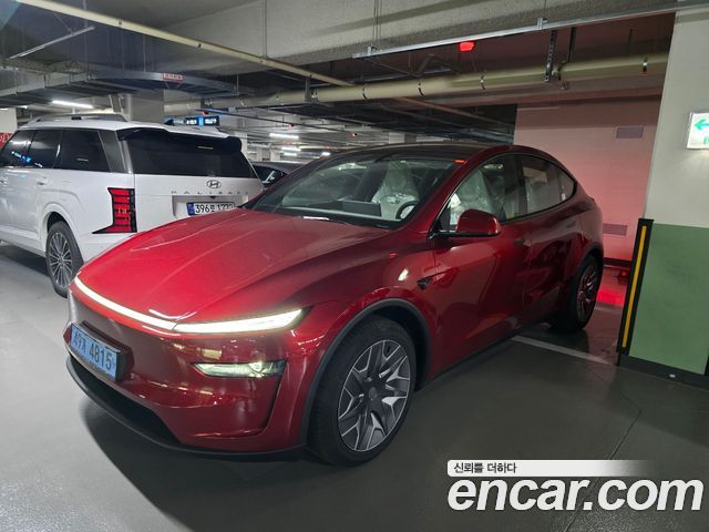 Tesla Model Y из Кореи Encar