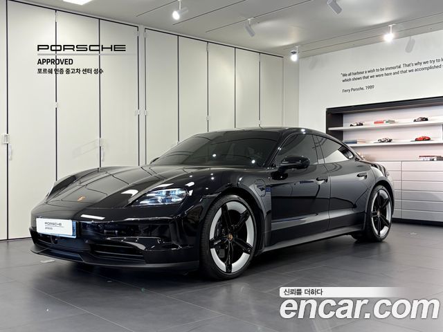 Porsche Taycan из Кореи Encar