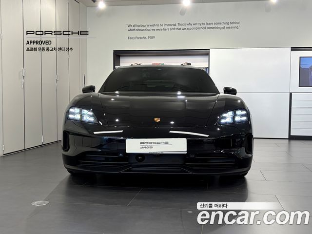 Porsche Taycan из Кореи Encar