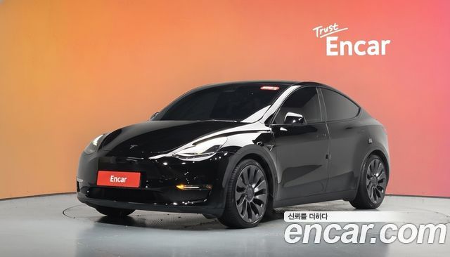 Tesla Model Y из Кореи Encar
