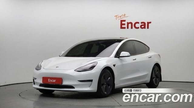 Tesla Model 3 из Кореи Encar