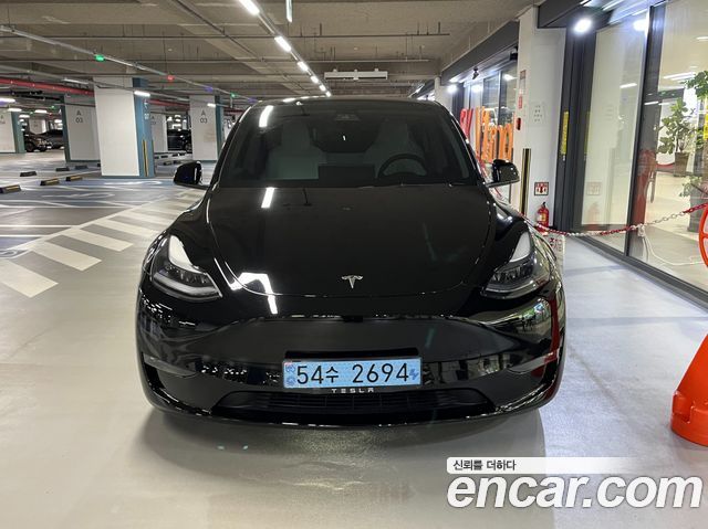 Tesla Model Y из Кореи Encar