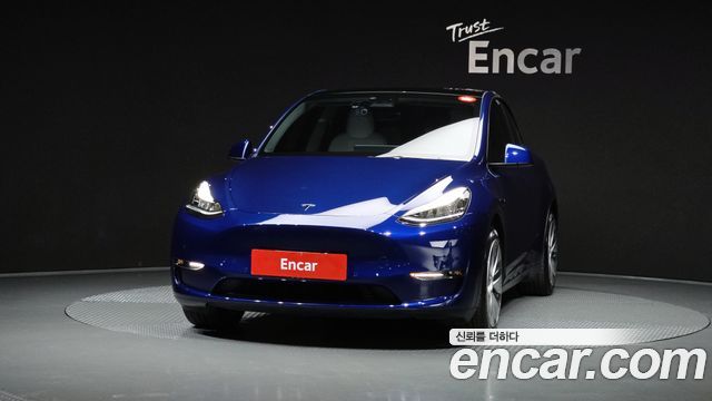 Tesla Model Y из Кореи Encar