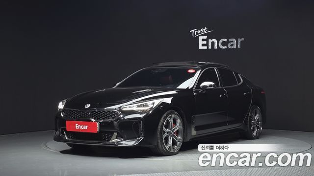 Kia Stinger из Кореи Encar