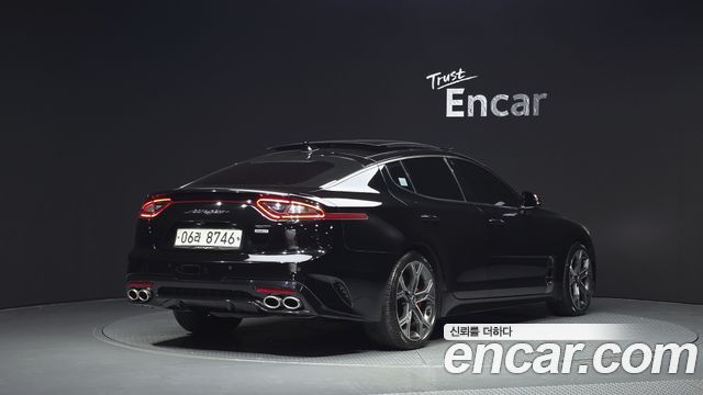 Kia Stinger из Кореи Encar