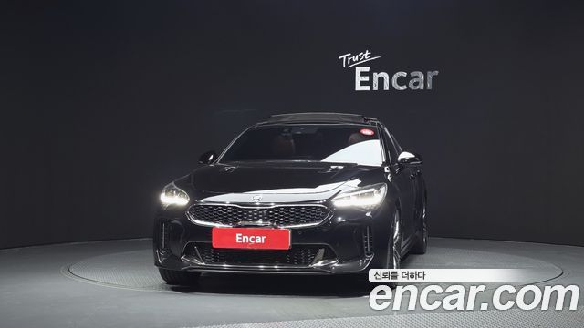 Kia Stinger из Кореи Encar